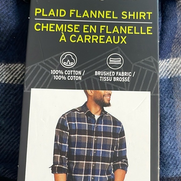 Eddie Bauer - Plaid Flannel Shirt - Picture 5 of 5